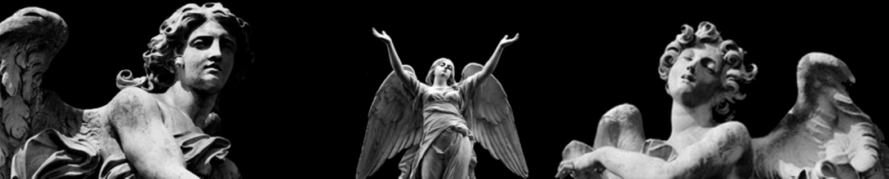 Angel statues