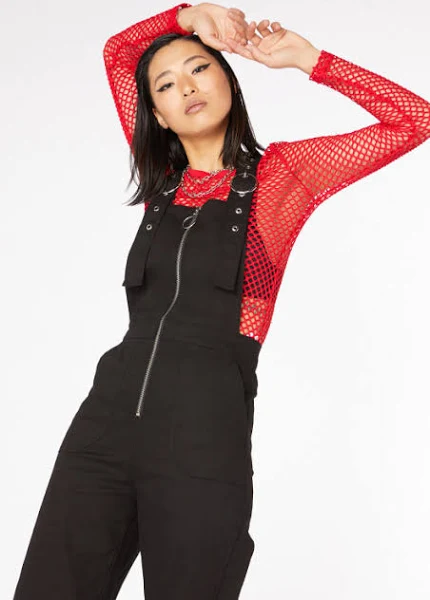 Black Cotton overalls